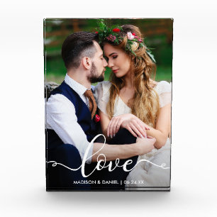 Love Bride Groom   Wedding Photo Block