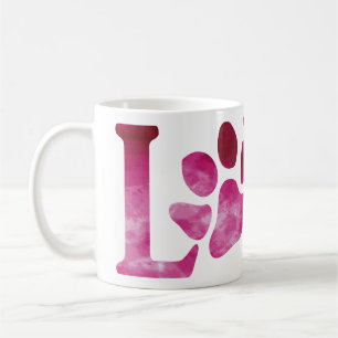 Love Bright Pink Coffee Mug