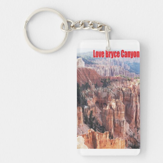 Love Bryce Canyon Key Ring (Front)