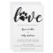 Love Budget Non Photo Paw Print Wedding Invitation