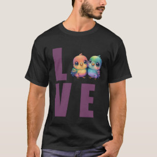 Love Budgie Mum Budgerigar Parakeet Bird 5 T-Shirt