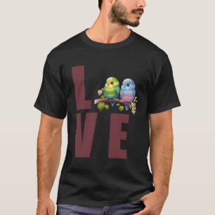 Love Budgie Mum Budgerigar Parakeet Bird Pullover