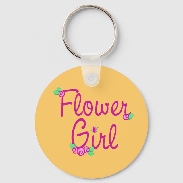 Love Buds/ Wedding Key Ring (Front)