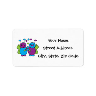 Love Bug Address Label