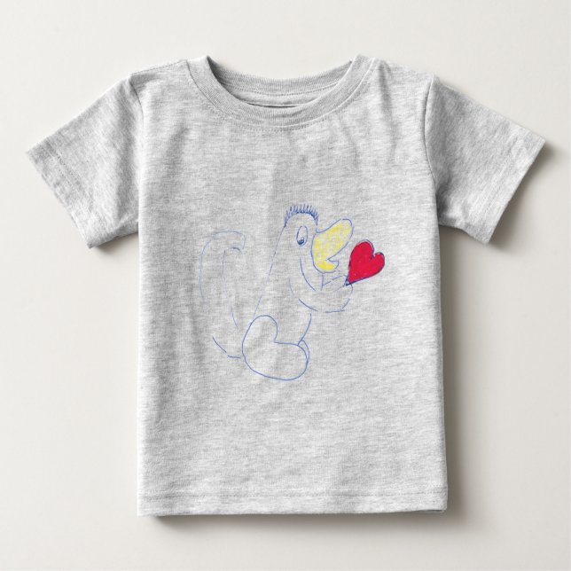 Love Bug  American Apparel Organic Bodysuit (Front)