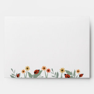 Love Bug Baby Shower Envelope