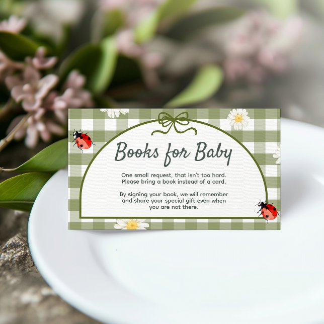 Love Bug Books for Baby Enclosure Card (Creator Uploaded)