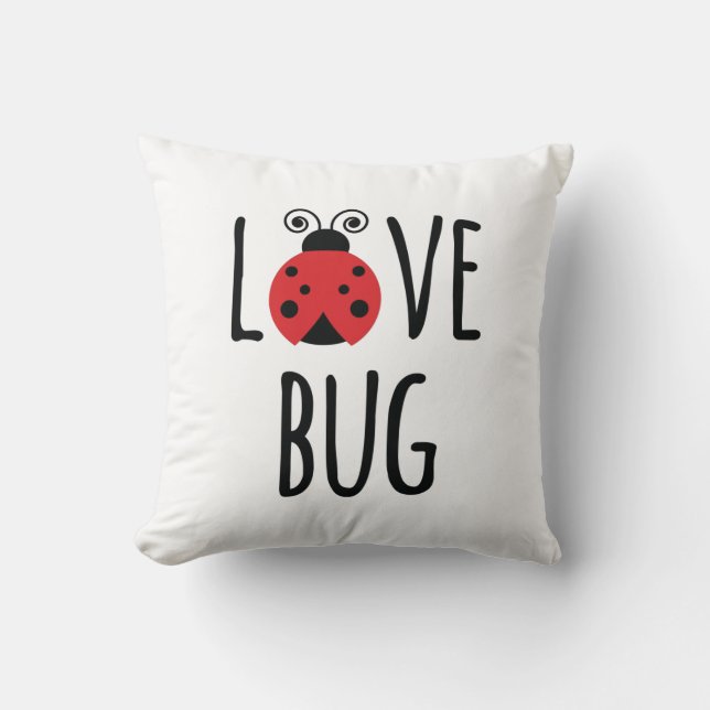 Love Bug Cushion (Front)