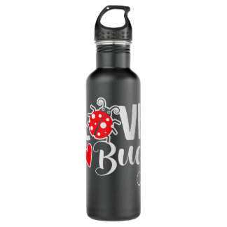 Love Bug Cute Valentine's Day Party Ladybug 710 Ml Water Bottle