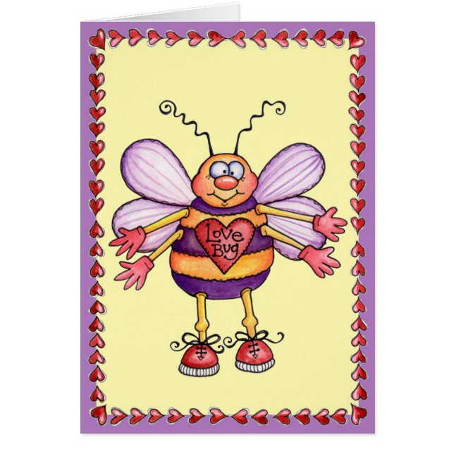 Love Bug - Greeting Card (Front)
