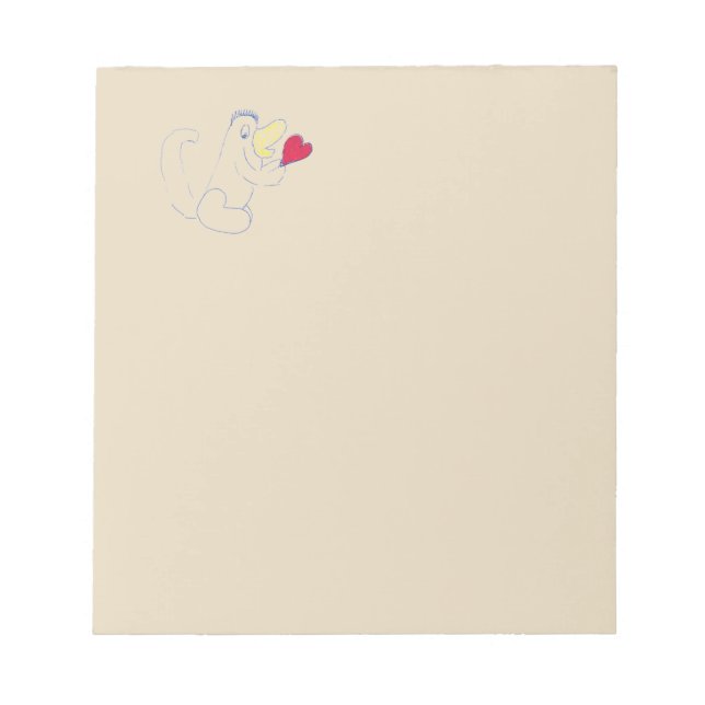 Love Bug Notepad (Front)