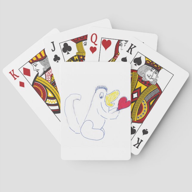 Love Bug Playing Cards (Back)