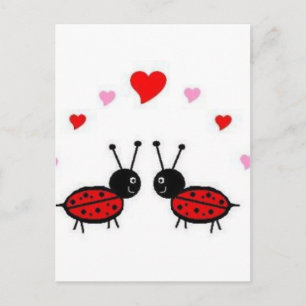Love Bug Postcard