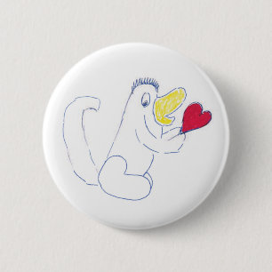Love Bug Round Badge