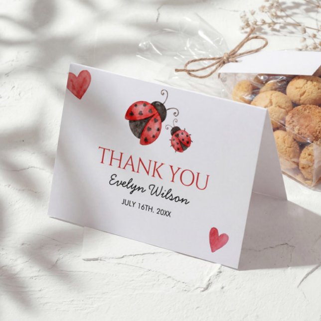 Love Bug Thank You Card (Creator Uploaded)