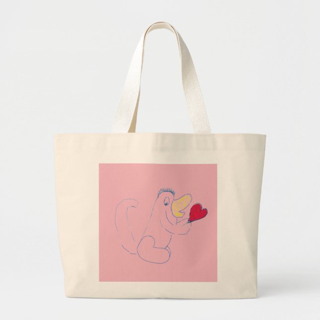 Love Bug Tote Bag (Front)