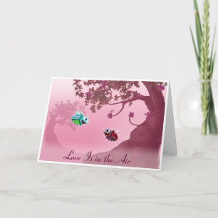 Love Bug Valentine Holiday Card