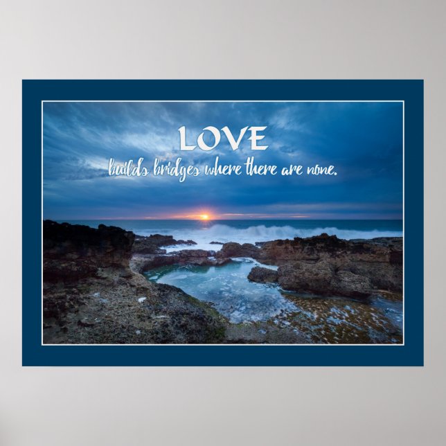 Love Builds Bridges poster (Front)