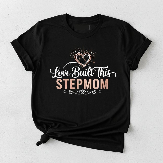 Love Built This Stepmom, Stepmom Appreciation Tri-Blend Shirt (Creator Uploaded)