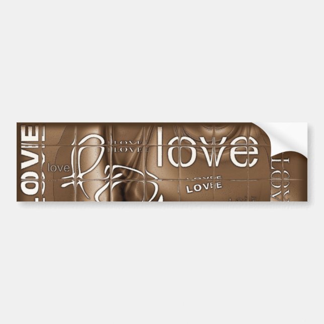 Love Bumper Sticker (Front)