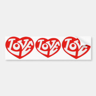 LOVE BUMPER STICKER