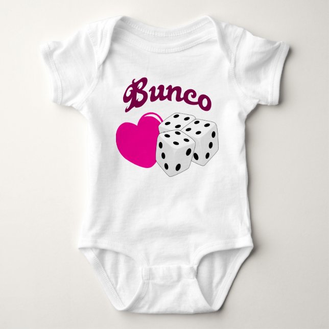 Love Bunco Baby Bodysuit (Front)