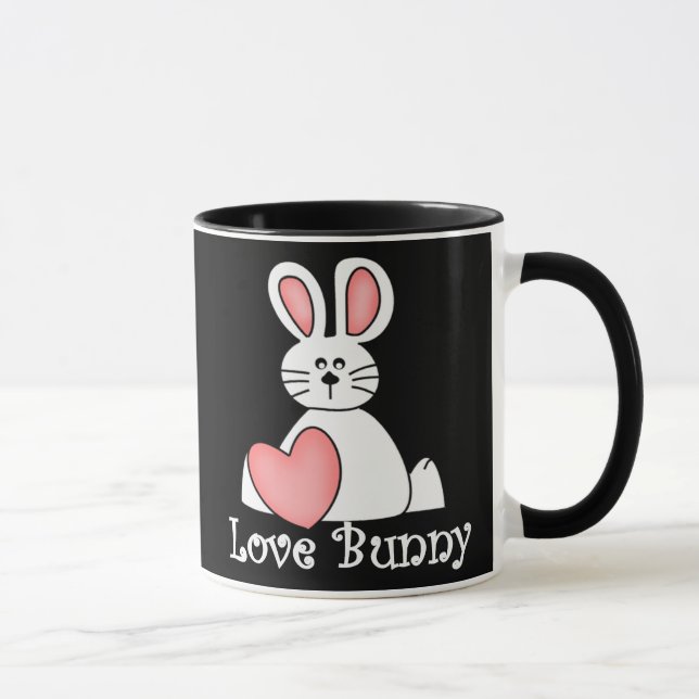 Love Bunny Valentine Mug (Right)