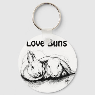 Love Buns Keychain