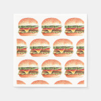 Love + Burgers Picnic BBQ Couples Bridal Shower