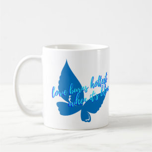 Love Burns Hottest When It's Blue Mug