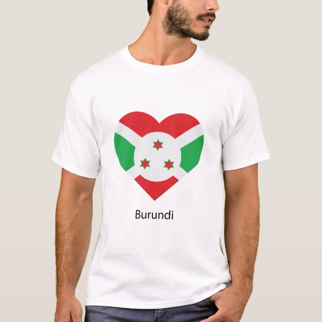 Love Burundi  T-Shirt (Front)