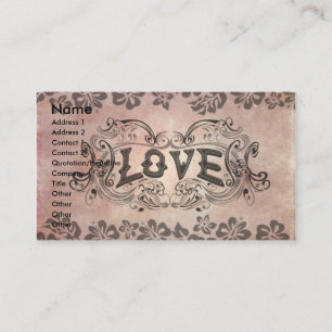 Love Business Card