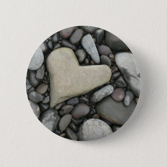 Love Button 6 Cm Round Badge (Front)