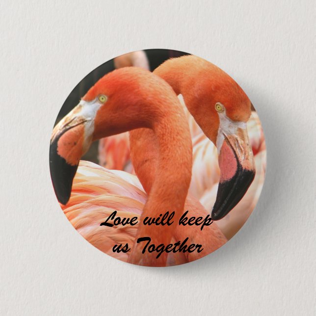 Love_Button 6 Cm Round Badge (Front)