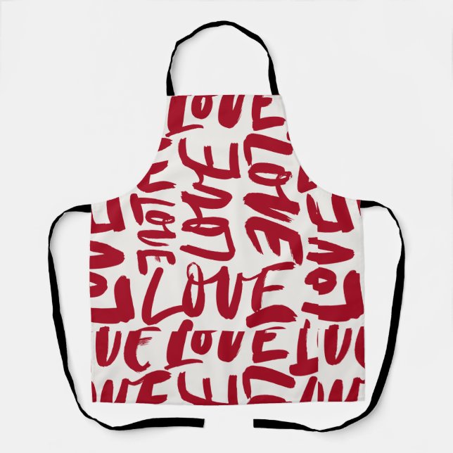 Love by Sommer Hamilton  Apron (Front)