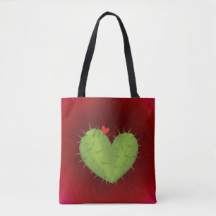 Love Cactus Tote Bag