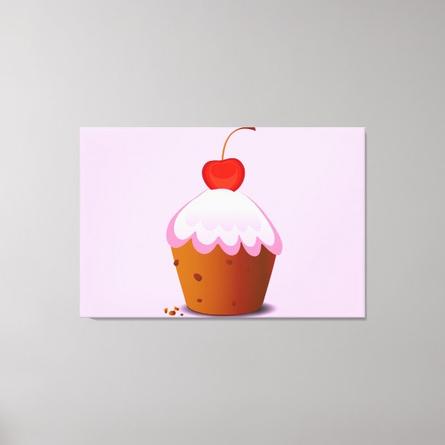 Love Cake Canvas Print (Front)