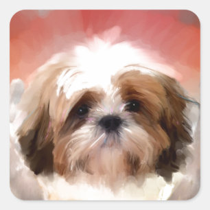 love calls_Painting.jpg Square Sticker