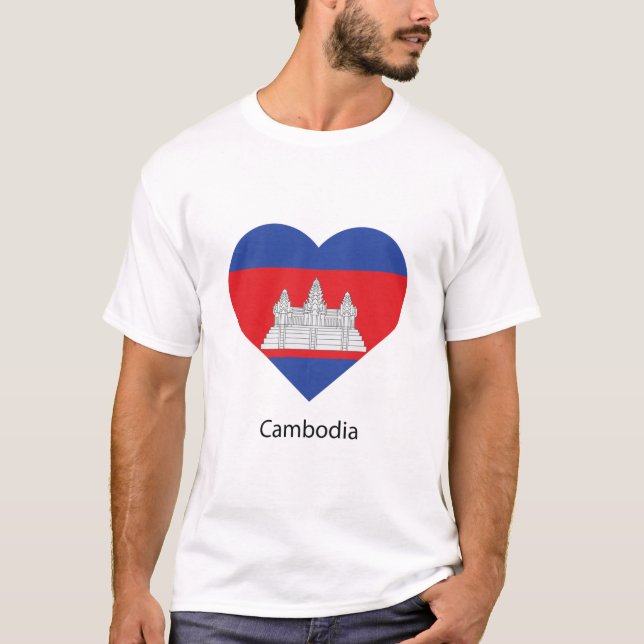 Love Cambodia T-Shirt (Front)