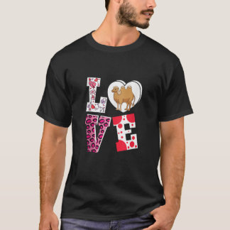 Love Camel Farm Animal Girls Boys Gifts Funny Vale T-Shirt