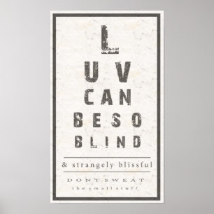 Love Can Be So Blind Poster