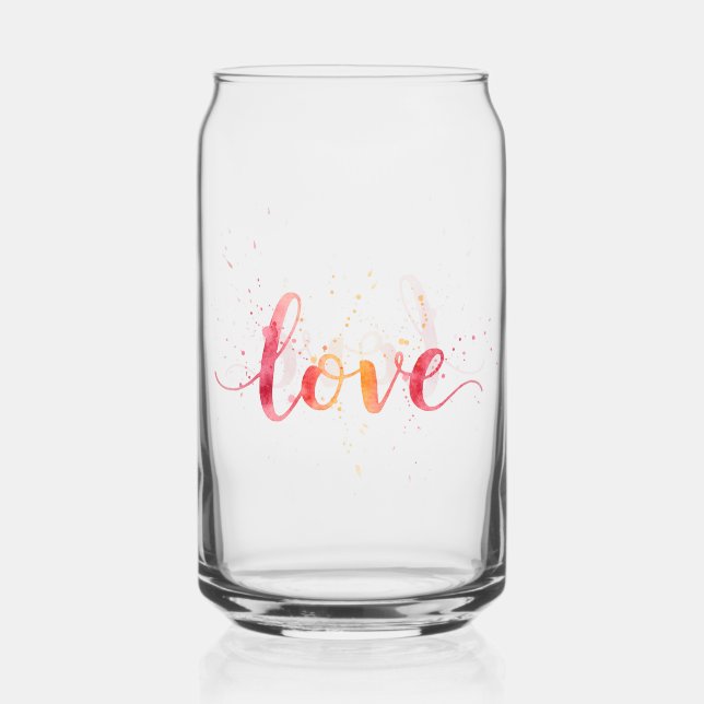 Love Can Glass (Front)