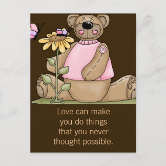 Love CAN..... Postcard