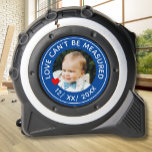 Love Can’t be Measured Photo Date Blue  1<br><div class="desc">What a true message (though it can be personalised) — along with a favourite photo and date for your special person. Makes a great (and functional) gift for many occasions -- from Father's Day to Christmas to Birthdays -- and all in between. If you need design assistance, just send a...</div>