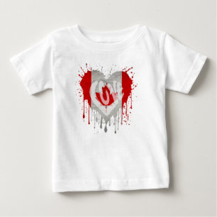 Love Canada Flag Baby T-Shirt