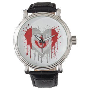 Love Canada Flag Watch