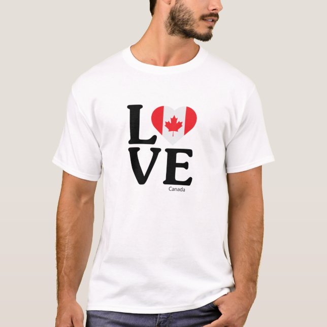 Love Canada T-Shirt (Front)