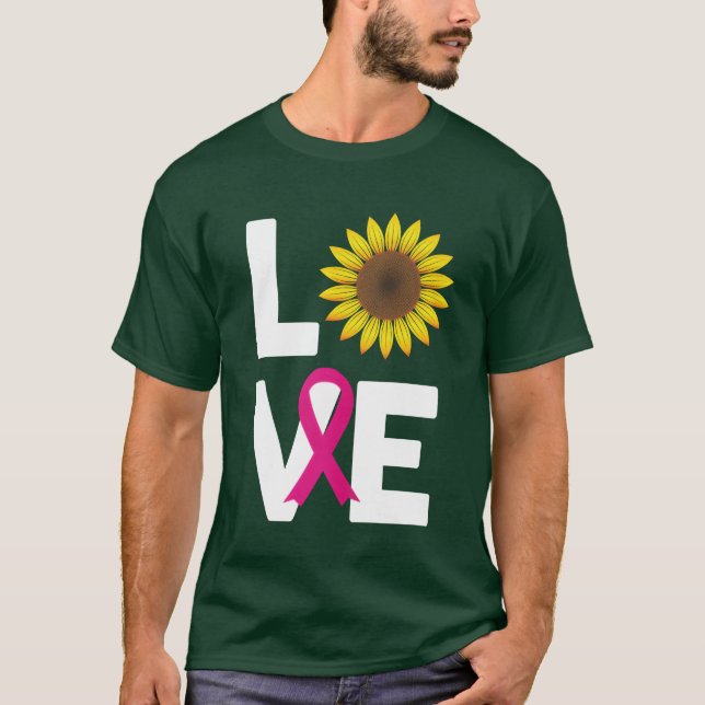 Love Cancer Awareness friends T-Shirt (Front)