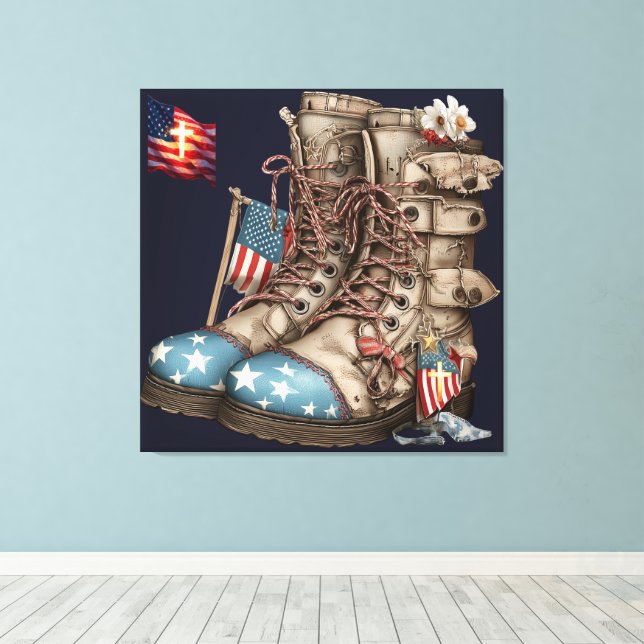 Love Canvas Print (Insitu(Wood Floor))