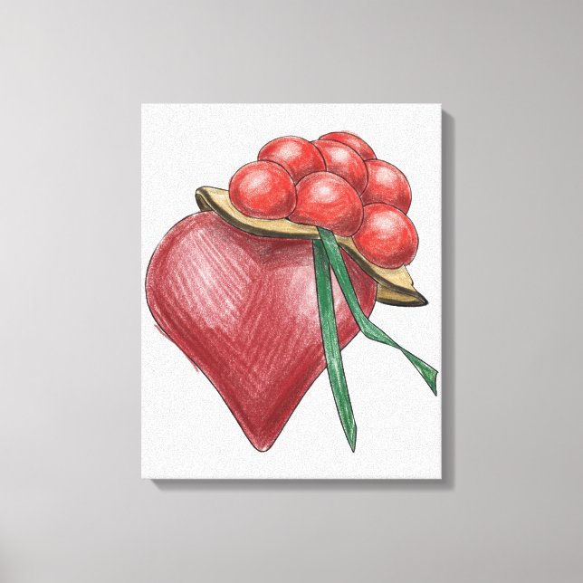 love canvas print (Front)
